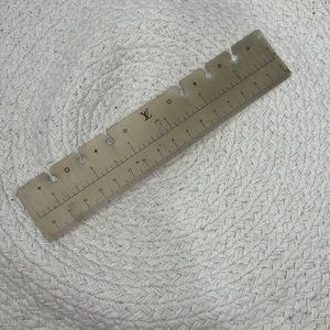 Louis Vuitton 7 Inch Ruler for MM Agenda